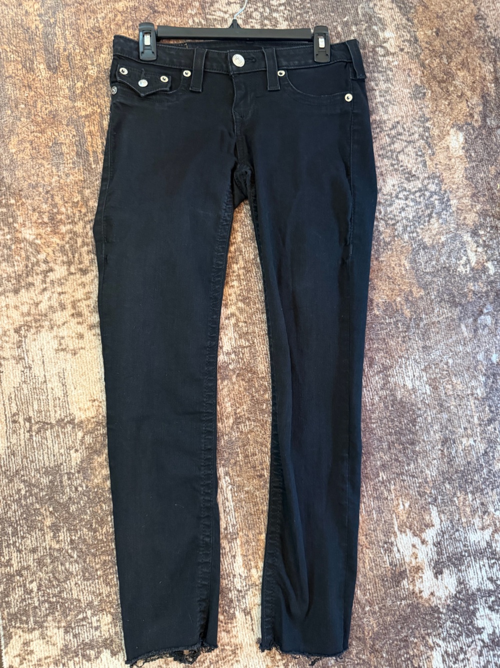 True Religion Black Jeans #0139